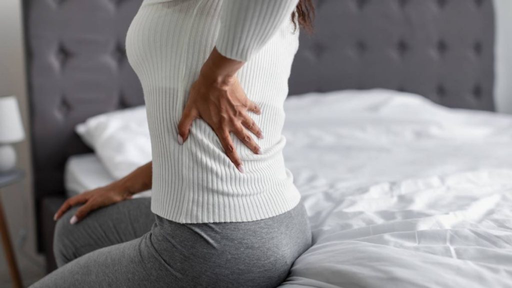 woman with some chronic pain syndrome